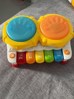 Musical Drum Piano Toy like new