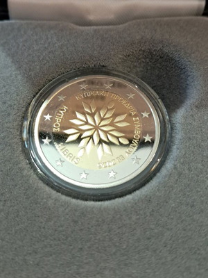 Cyprus 2 Euro 2026 Proof Commemorative Coin New