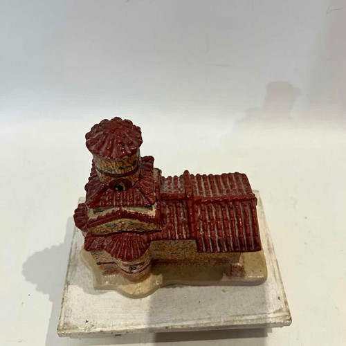 Handmade ceramic model of Koubelidiki church Kastoria used