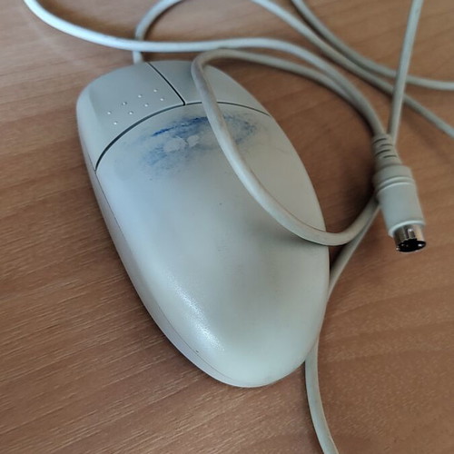 Mitsumi Electronics PS2 Mouse used Model ECM-S3902