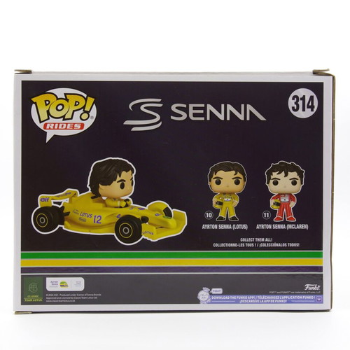 Funko Pop! Rides Ayrton Senna #314 new collectible figure