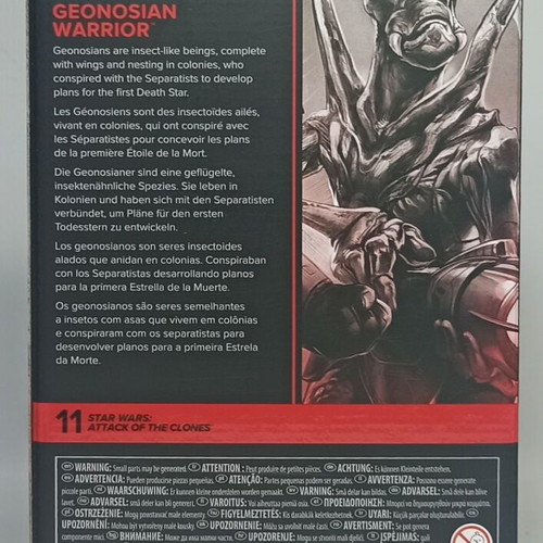 Star Wars Episode II Black Series Geonosian Warrior action figure new