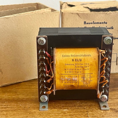 Transformer N85/U for tube amps and radios new