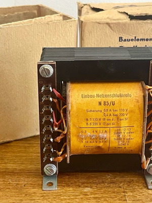 Transformer N85/U for tube amps and radios new