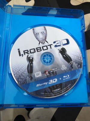 I, Robot Blu-Ray 3D used with Greek subtitles