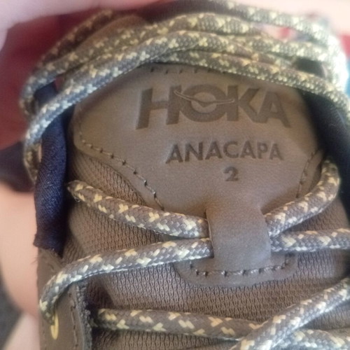 Hoka M Anacapa 2 Low GTX new, athletic shoes, gray, size 47