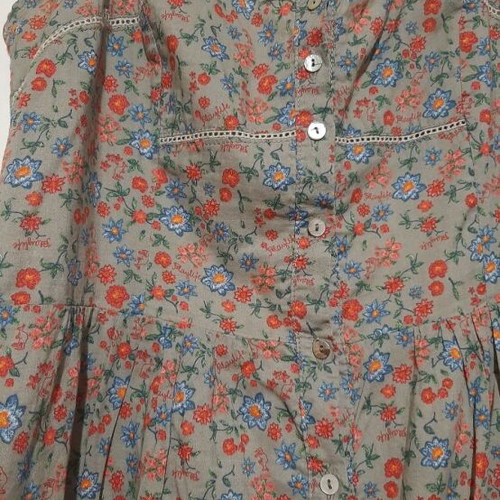 Playlife floral strap dress like new, cotton, size XXS