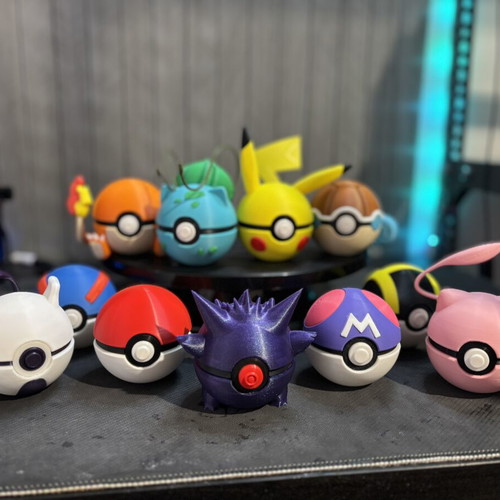 Pokeballs like new from favorite Pokemon and classic designs
