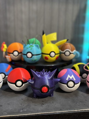 Pokeballs like new from favorite Pokemon and classic designs