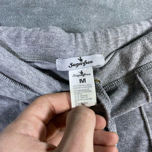 SugarFree women's grey pants like new, size S