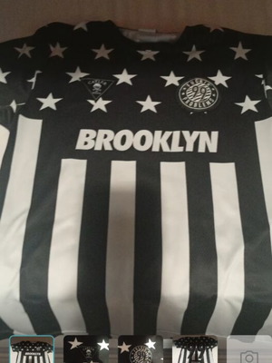Cayler & Sons Brooklyn 99 Problems Jersey like new, black and white, size M