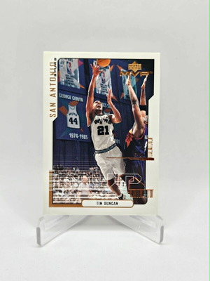 Upper Deck Tim Duncan MVP карта като нова