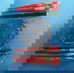 κερια αρωματικα και βαση,τεμ=8,τιμη για ολα μαζι=10€