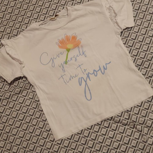 Grata summer set for girls with shorts, multicolored