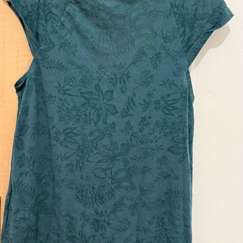 Attrattivo see-through blouse size S like new petrol