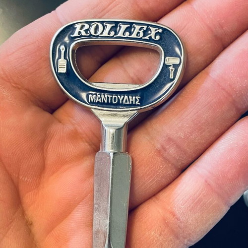 Rolex stainless steel bottle opener new