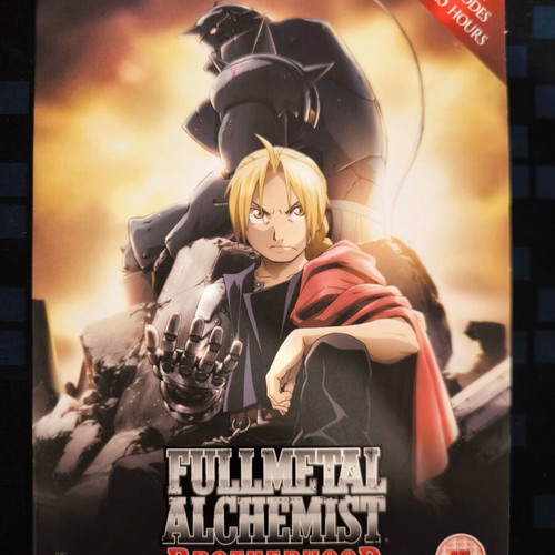 Fullmetal Alchemist: Brotherhood complete series DVD boxset, 10 discs