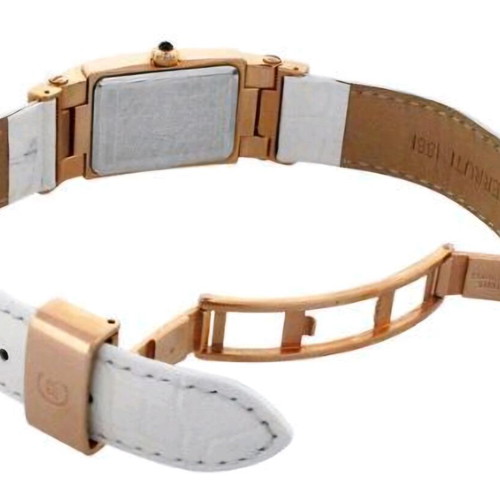 Cerruti Rimini ladies watch like new with leather strap and Swarovski