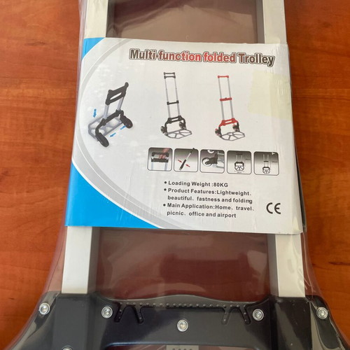 Folding transport trolley new, load capacity up to 80kg