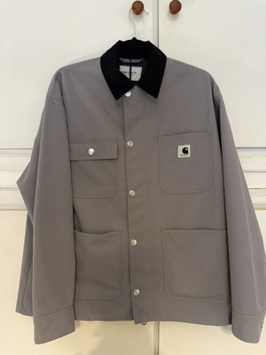 Carhartt Clapton Wip jacket, grey, size M
