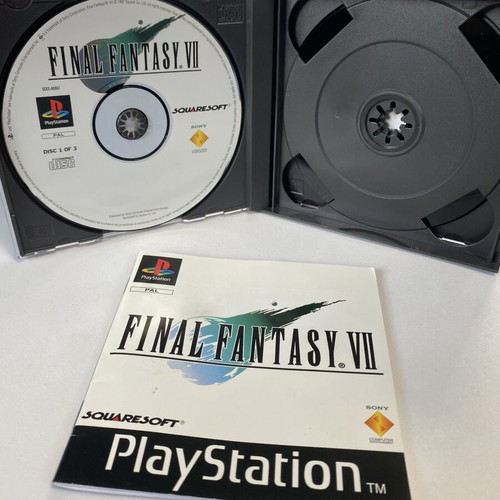 Final Fantasy VII 7 PlayStation 1 PS1 πλήρες αγγλικό σαν καινούργιο