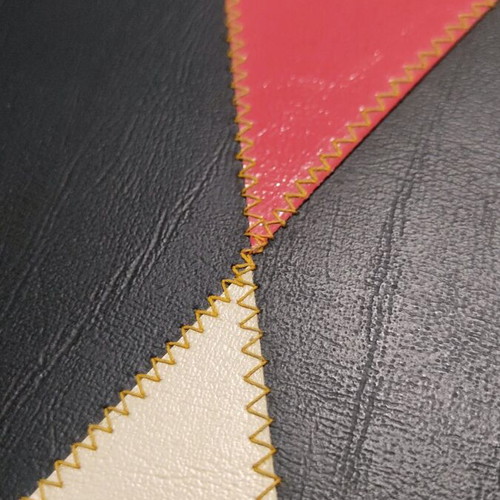 Leather Backgammon Large Sewn Case Like New