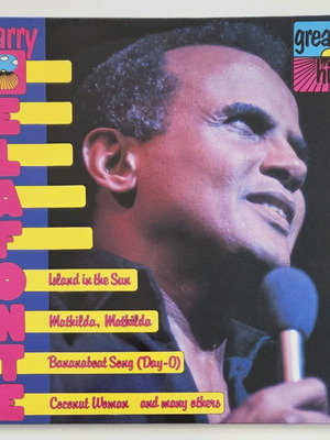 Harry Belafonte Greatest Hits vinyl record like new, Belgian edition