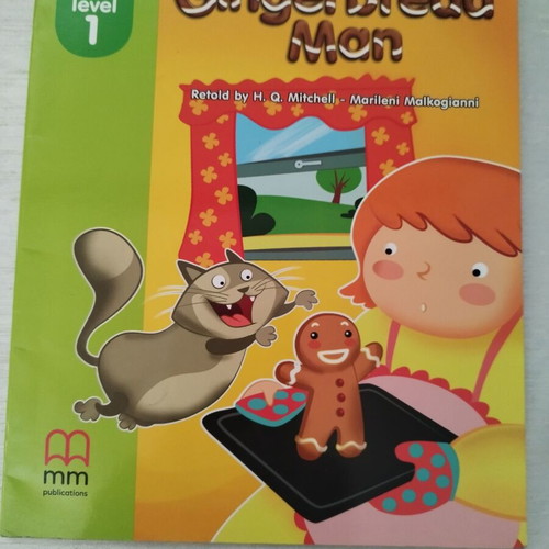 English book The Gingerbread Man like new, level 1