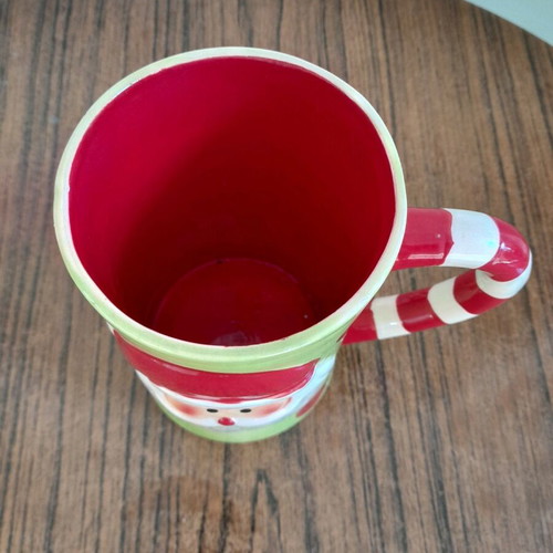 Decorative tall mugs like new, set of 2 pieces
