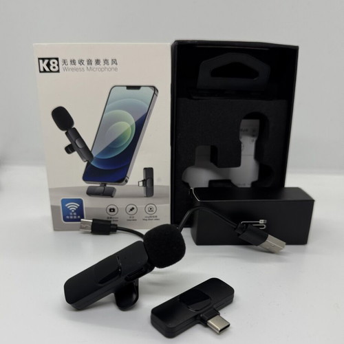 K8 lapel microphone with Type C