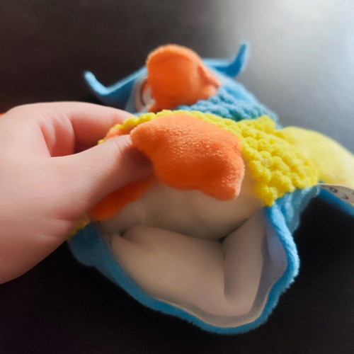 Stuffed toys for puppet theater like new, fox and owl