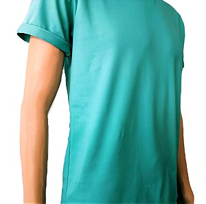 Aqua CENTAUR SPORTSWEAR T-Shirt ανδρικό κοντομανικο βεραμαν τυρκουάζ