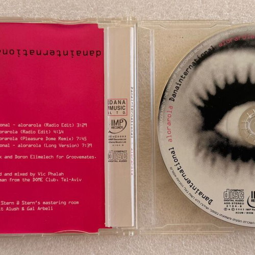 Dana International Alorarola 4-trk CD single used, pop