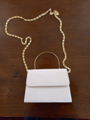 Menbur small women's bag used, beige, shoulder type