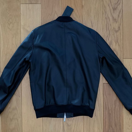 Dsquared2 leather jacket new, size 50, black