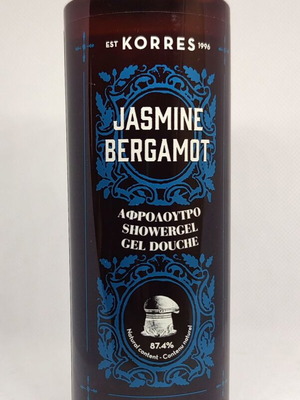 Korres Jasmine Bergamot Showergel 250ml new