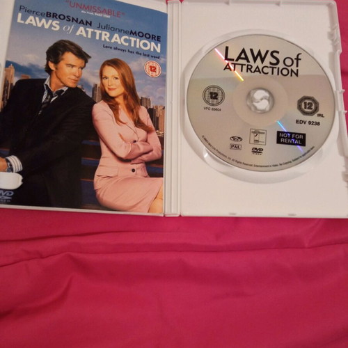 Laws of Attraction DVD like new, comedy adventure romance, subbed