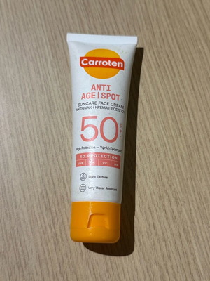 Carroten κρέμα προσώπου SPF 50 μεταχειρισμένη