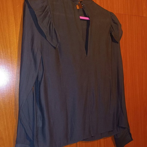 Twist and Tango thin blouse new, dark gray, size S