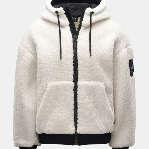 Moose Knuckles Rumson men's zip-up jacket new, size M, white
