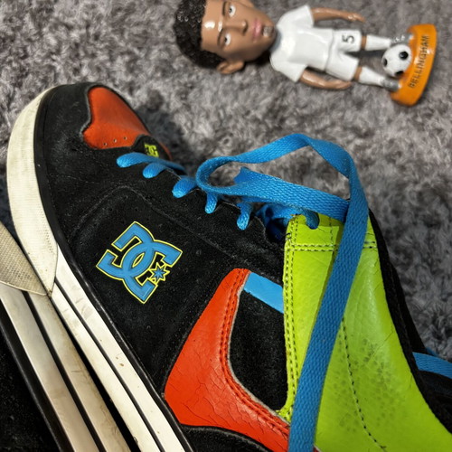 DC Old-School Sneakers used, multicolor, size 42