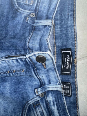 Pull & Bear women's denim jeans like new, blue, size L