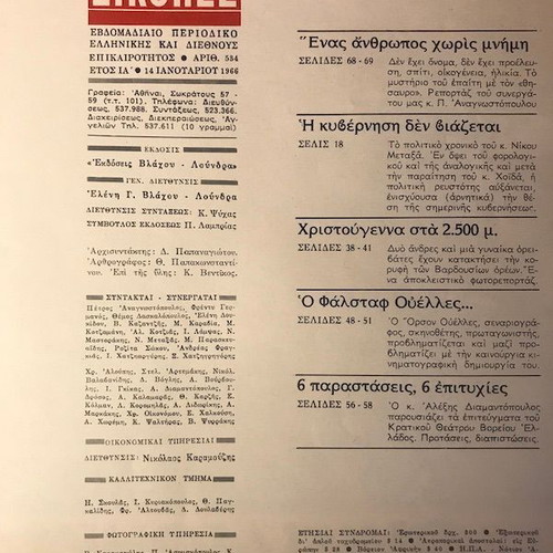EIKONES magazine 1966 January used, fashion and youth