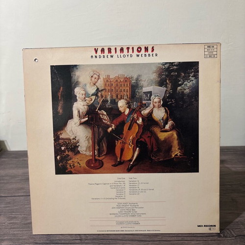 Variations Andrew Lloyd Webber vinyl used, rock