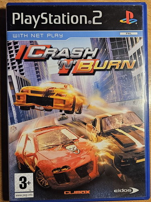 Crash 'N' Burn παιχνίδι PS2 μεταχειρισμένο, PlayStation 2, αγωνιστικό δράσης