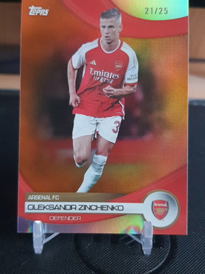 Topps Arsenal Team Set 2023-24 Oleksandr Zinchenko like new