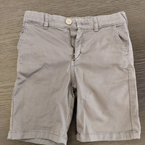 Zara boys' shorts grey like new size 116 cm for 6-year-old boy
