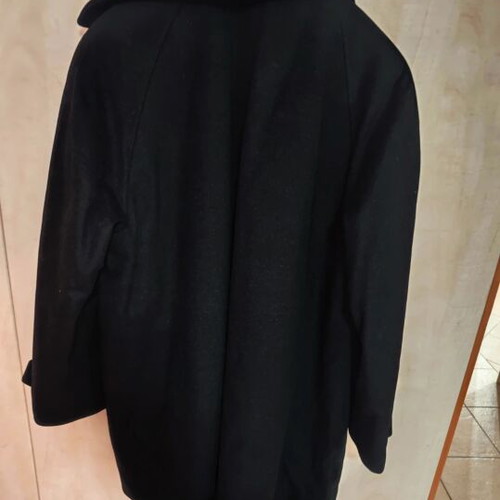 Charles Valentino coat, black, size L