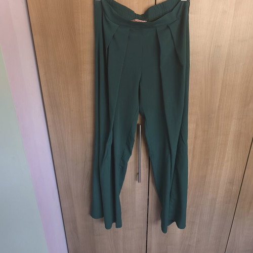 Moutaki summer pants like new, green cypress, size M