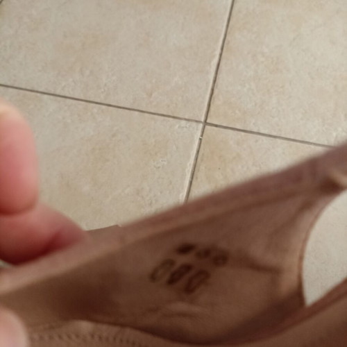 Migato pumps size 38 like new, soft pink nude, high thin heel